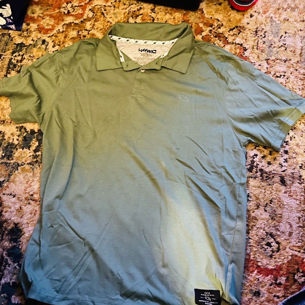 Men's Green Polo Shirt